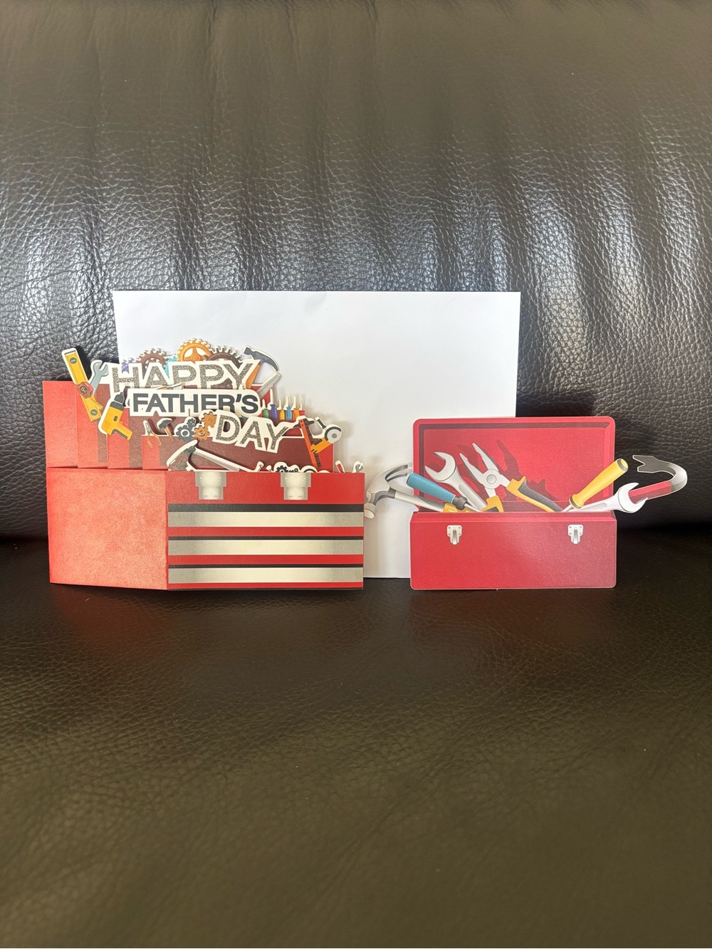 RESERVED for shakduke Father's Day Toolbox Pop Up Card - Picture 3 of 7